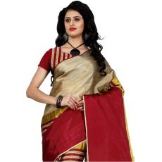 Women saree red